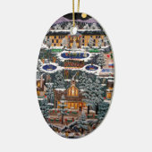 Eagle Crest Resort Keramisch Ornament (Links)
