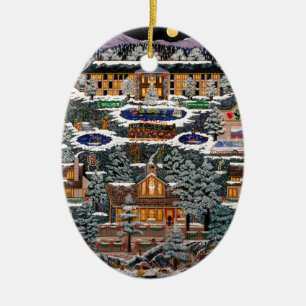 Eagle Crest Resort Keramisch Ornament