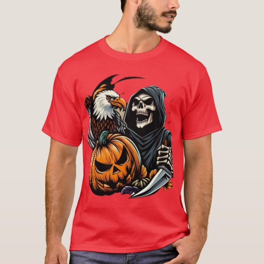 Eagle Crypt Keeper: Bewakers van het spookachtige T-shirt (Voorkant)