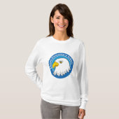 Eagle Dames Hoodie T-shirt (Voorkant volledig)