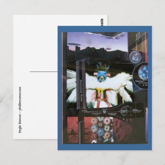 Eagle Dancer Briefkaart (Voorkant / Achterkant)