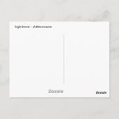 Eagle Dancer Briefkaart (Achterkant)