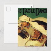 "Eagle Dancer" Western Art by Gerald Cassidy Briefkaart (Voorkant / Achterkant)