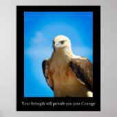 Eagle Design Motivatie Inspirerend Poster (Voorkant)