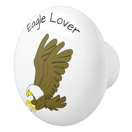Eagle Design Personalised Keramische Knop (Rechts)