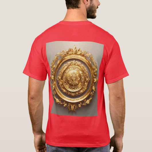 Eagle design premium T-shirt (Achterkant)