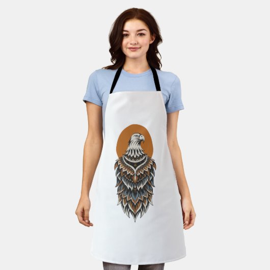 Eagle Design Schort (Gedragen)