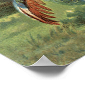 Eagle die Turkije aanvalt Poster (Hoek)