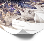 Eagle Dierenportret Natuur Wildlife Painting Poster (Hoek)