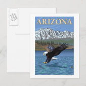 Eagle DivingArizona Briefkaart (Voorkant / Achterkant)