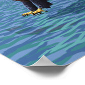 Eagle DivingSouth Dakota Poster (Hoek)