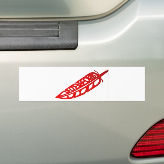 Eagle-doetherontwerp Bumpersticker (Op auto)