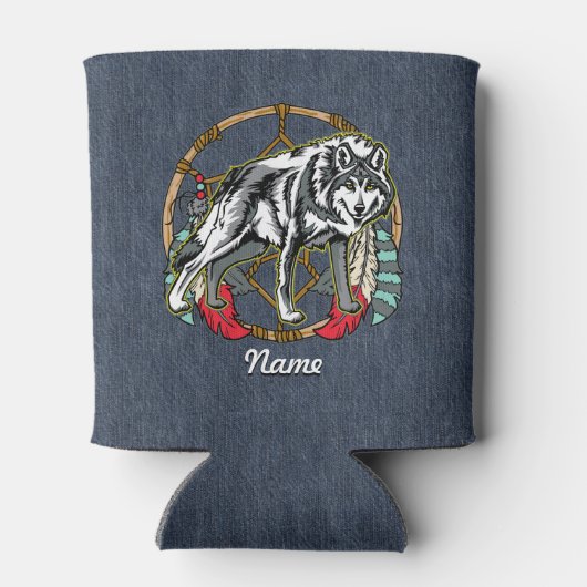 Eagle Dreamcatcher Blikjeskoeler (Achterkant)