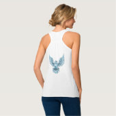 Eagle Emblem mouwloze bovenkant Tanktop (Volledige Achterkant)