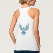 Eagle Emblem mouwloze bovenkant Tanktop (Achterkant)