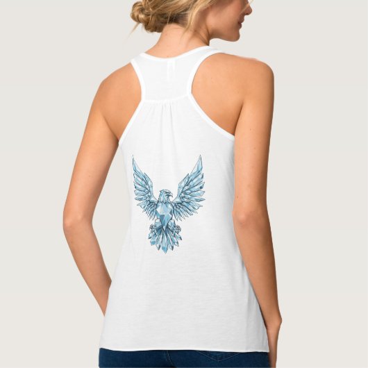 Eagle Emblem mouwloze bovenkant Tanktop (Achterkant)