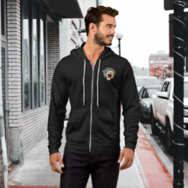 Eagle Emblem USA Flag | DD 214 Alumni Black Hoodie