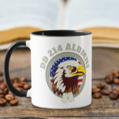 Eagle Emblem USA Flag | DD 214 Alumni Mok