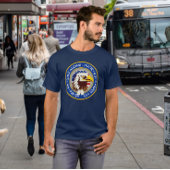 Eagle Emblem USA Flag | DD 214 Luchtmacht Alumni T-shirt