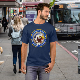 Eagle Emblem USA Flag DD 214 Luchtmacht Alumni T-shirt