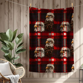 Eagle Embrace Blanket Stars & Stripes Tribute Fleece Deken