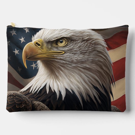Eagle en Amerikaanse vlag Etui (Voorkant)