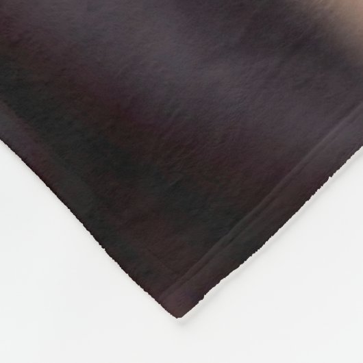 Eagle en Amerikaanse vlag Fleece Deken (Hoek)