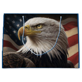 Eagle en Amerikaanse vlag Groot Cadeauzakje (Voorkant)