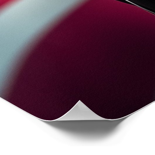 Eagle en Amerikaanse vlag Poster (Hoek)