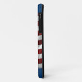 Eagle en Amerikaanse vlag voor de Patriot Case-Mate iPhone Case (Achterkant/links)