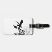 Eagle en Arrow Bagagelabel (Voorkant horizontaal)