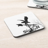 Eagle en Arrow Bier Onderzetter (Linkerzijde)