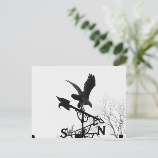 Eagle en Arrow Briefkaart (Staand voorkant)