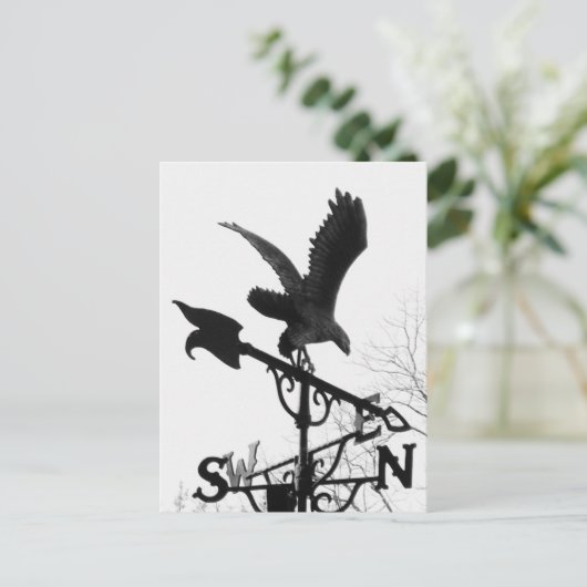 Eagle en Arrow Briefkaart (Staand voorkant)