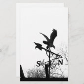 Eagle en Arrow Briefpapier (Voorkant / Achterkant)