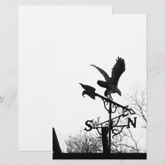 Eagle en Arrow Briefpapier (Voorkant / Achterkant)