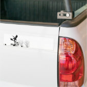 Eagle en Arrow Bumpersticker (Op Truck)