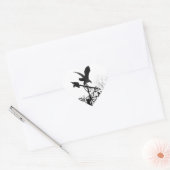 Eagle en Arrow Hart Sticker (Envelop)