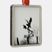 Eagle en Arrow Metalen Ornament (Rechts)