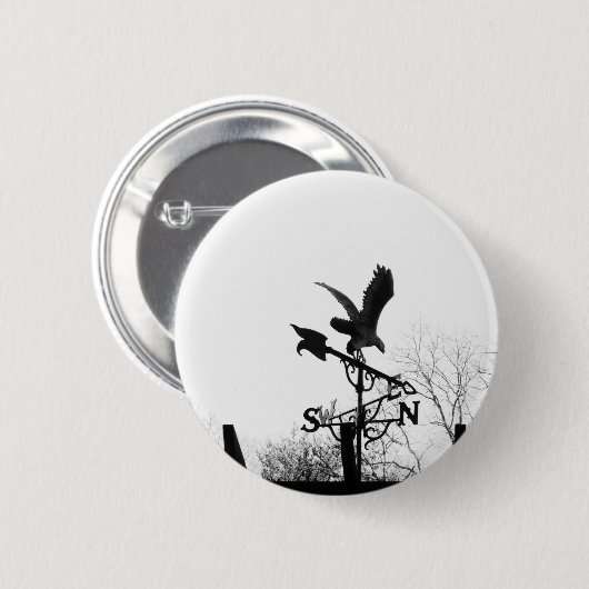 Eagle en Arrow Ronde Button 5,7 Cm (Voorkant /achterkant)