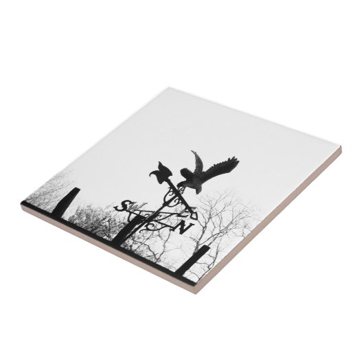 Eagle en Arrow Tegeltje (Zijkant)