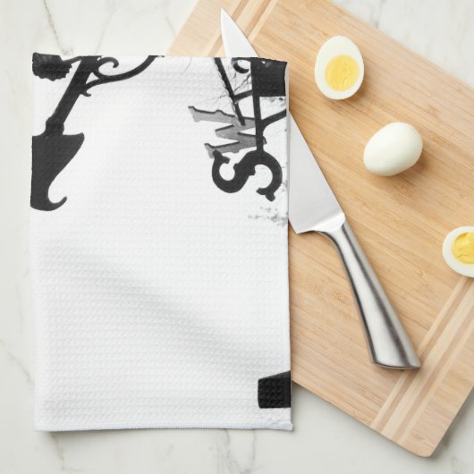 Eagle en Arrow Theedoek (Quarter Fold)