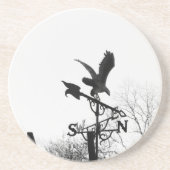 Eagle en Arrow Zandsteen Onderzetter (Voorkant)