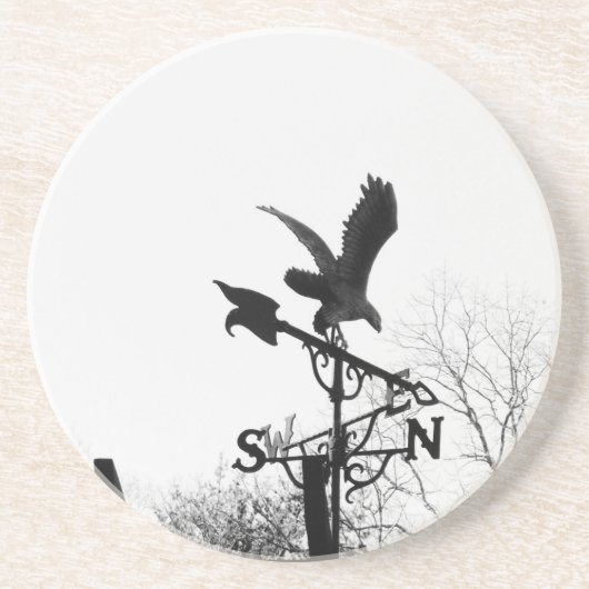 Eagle en Arrow Zandsteen Onderzetter (Voorkant)