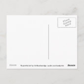 Eagle- en buitenruimtetoestel briefkaart (Achterkant)