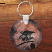 Eagle- en buitenruimtetoestel sleutelhanger (Voorkant)