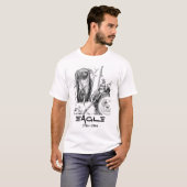 Eagle en de soldaten Mannen T-shirt (Voorkant volledig)