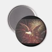 Eagle en Fireworks Magneet (Voorkant / Achterkant)