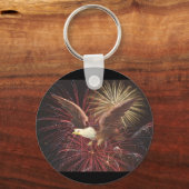 Eagle en Fireworks Sleutelhanger (Voorkant)