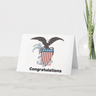 Eagle en Shield nieuwe Amerikaanse Kaart